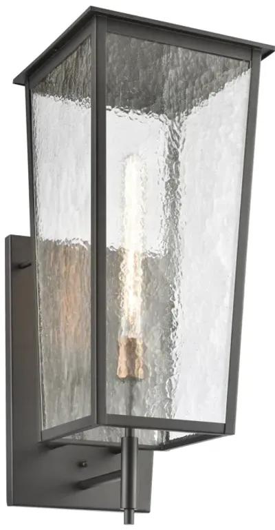 Marquis 28'' High 1-Light Outdoor Sconce - Matte Black