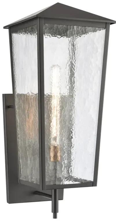 Marquis 28'' High 1-Light Outdoor Sconce - Matte Black