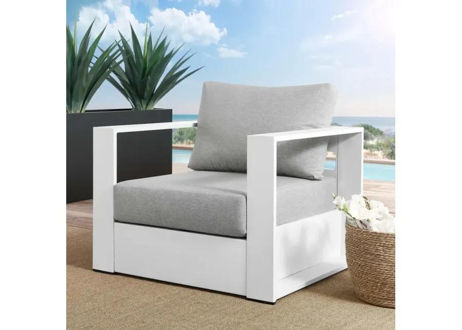 Tahoe  Powder-Coated Aluminum Outdoor Armchair