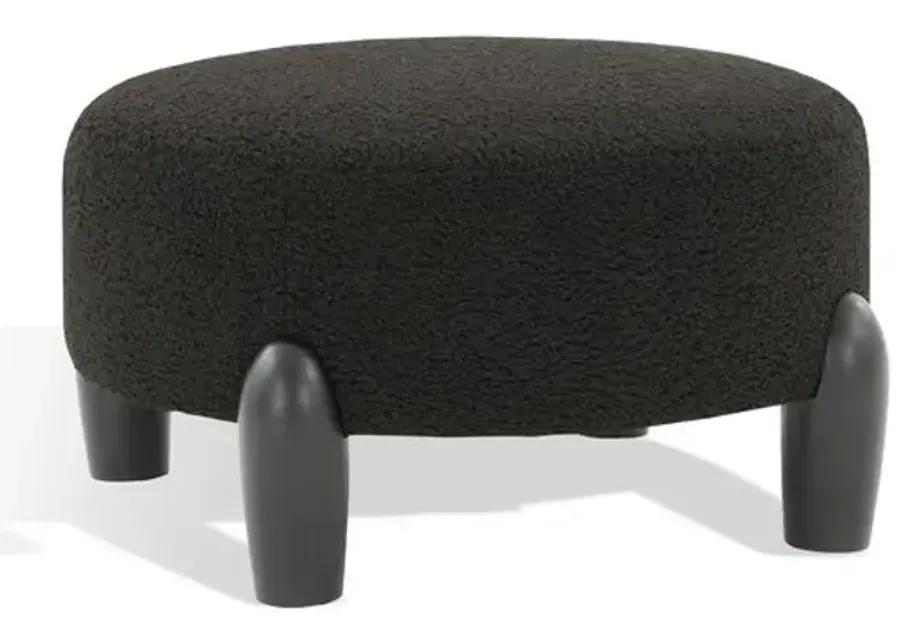 Perez Scandinavian Rd Ottoman