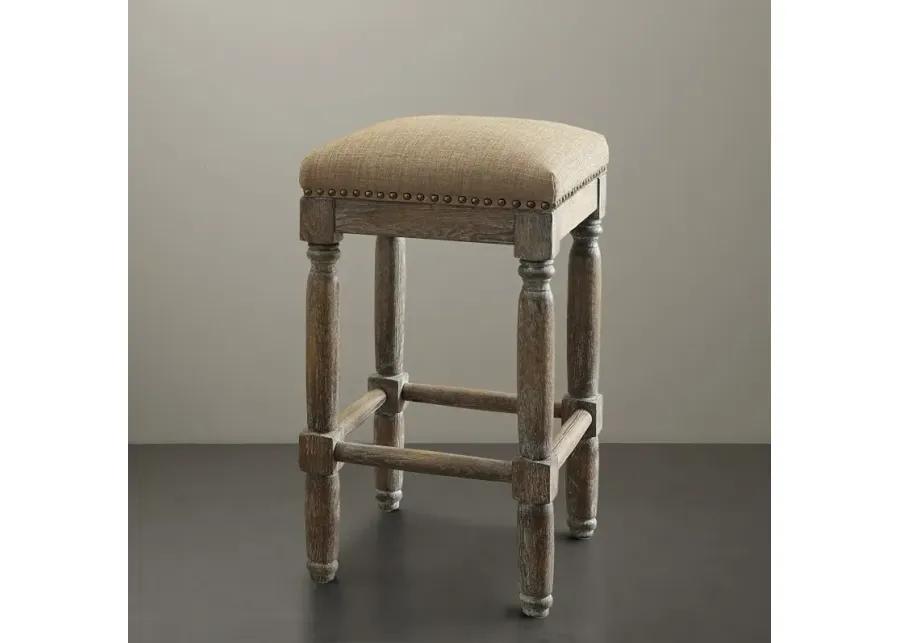 Madison Park Cirque Sand Counter Stool Set of 2