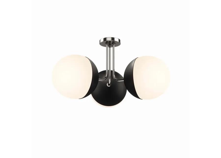 Stellar 3-Light Semi-Flush Ceiling Light