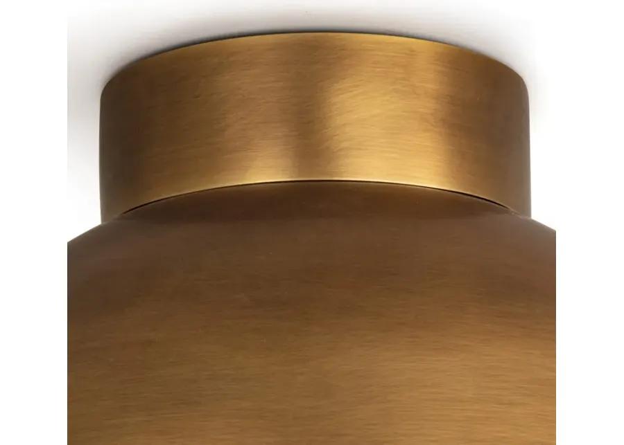 Montreux Flush Mount (Natural Brass)