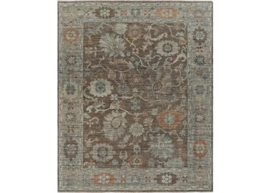 Reign REG-2318 2'6" x 12' Handmade Rug