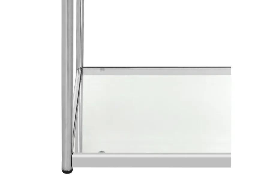 LILIAS GLASS END TABLE