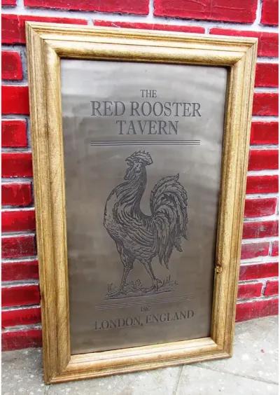 Rooster Etched Magnet Board