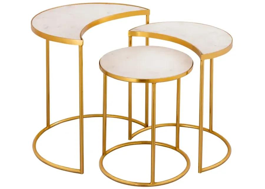 Crescent Nesting Tables