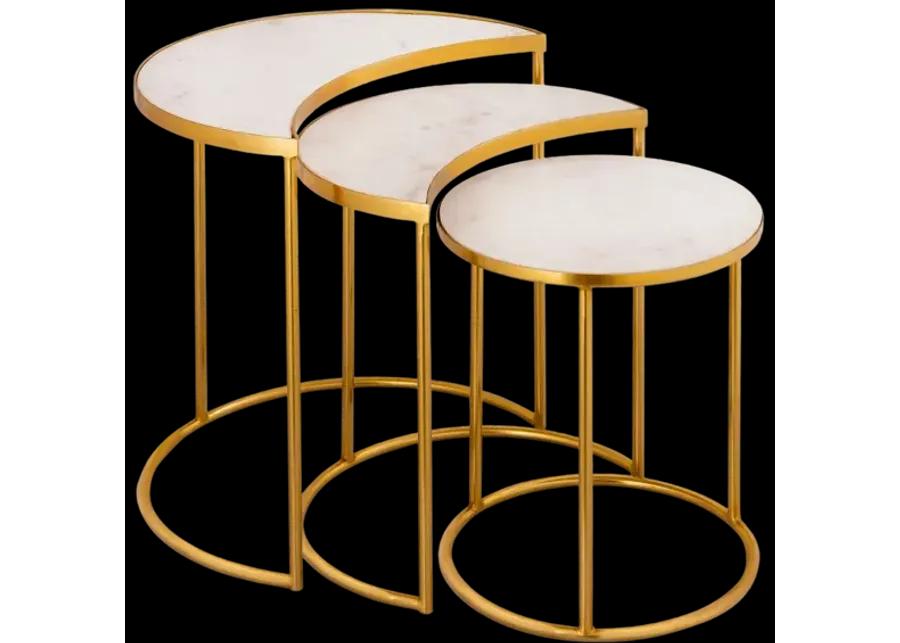 Crescent Nesting Tables