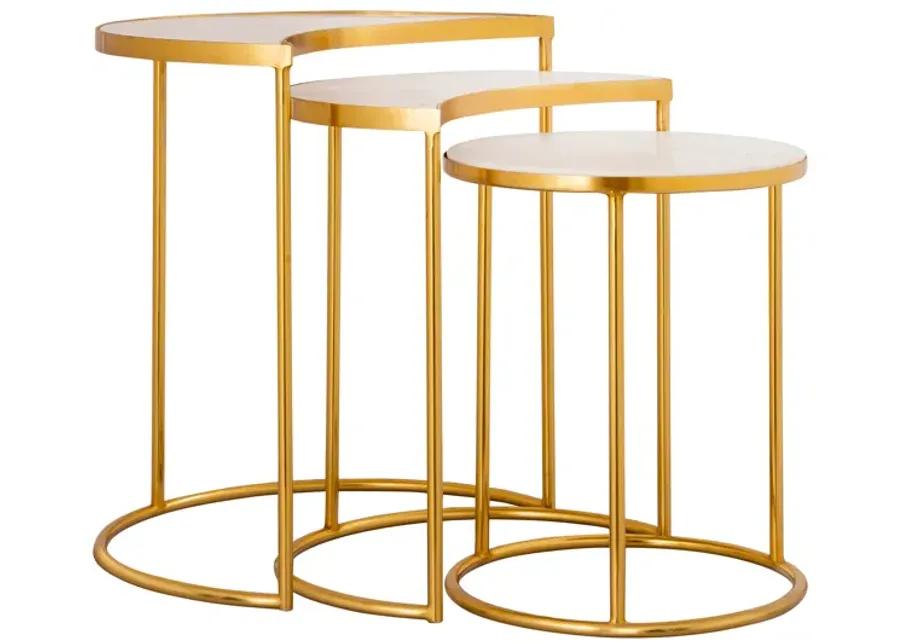 Crescent Nesting Tables