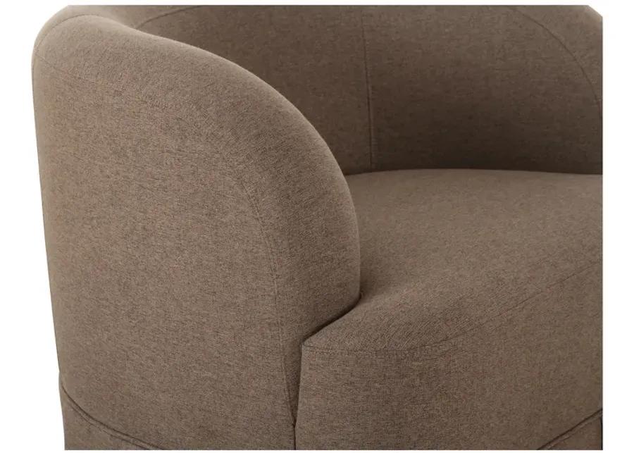 Maren Swivel Chair Brown