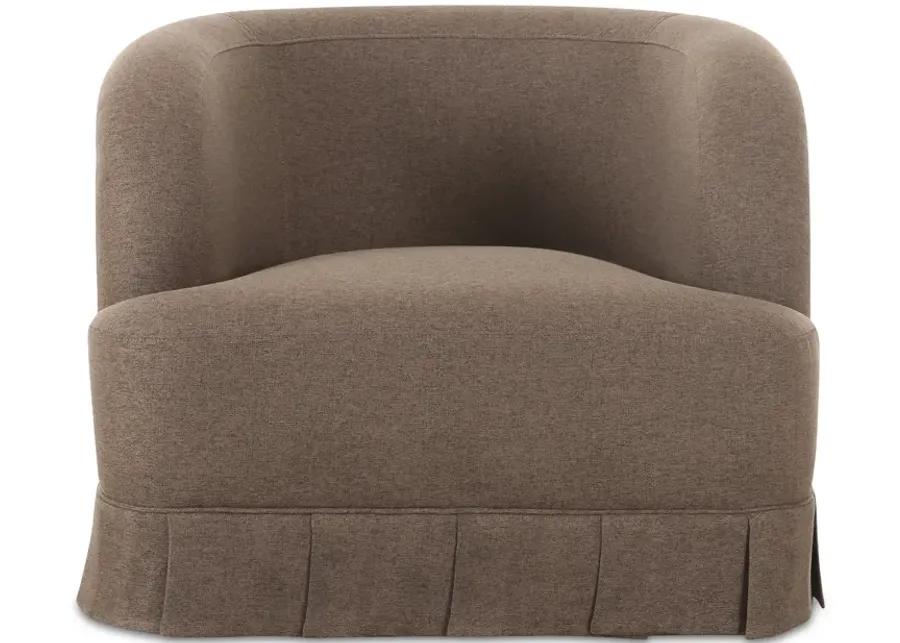 Maren Swivel Chair Brown