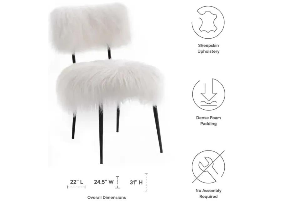 Skylar Sheepskin Chair