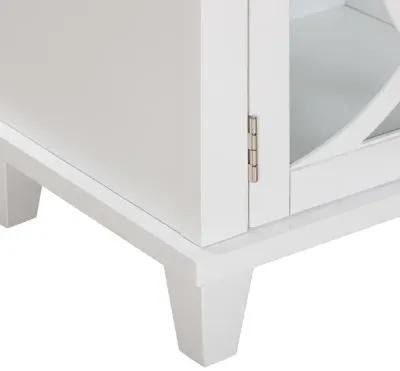 Presby White 80" Console