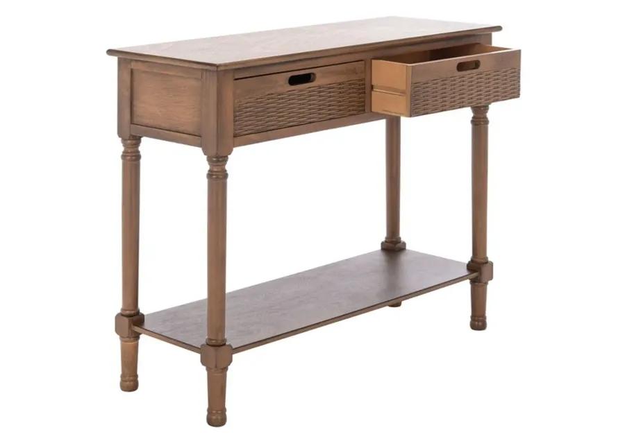 LANDERS 2 DRAWER CONSOLE