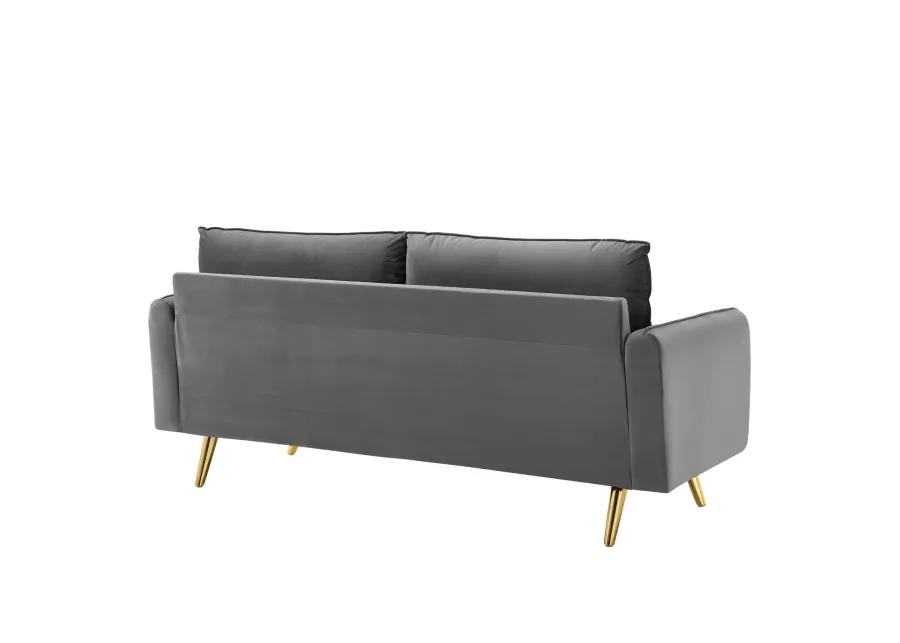 Revive Performance Velvet Sofa