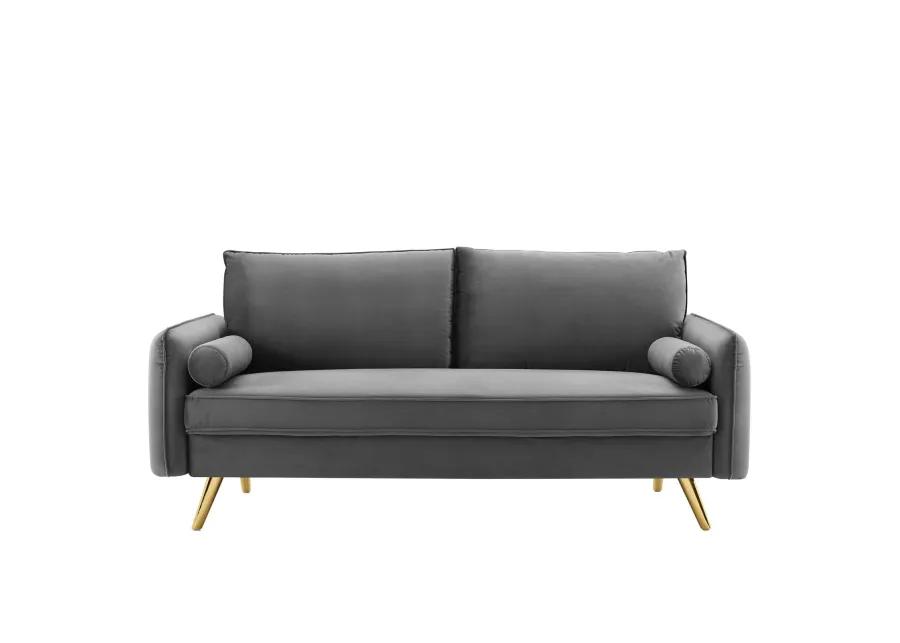 Revive Performance Velvet Sofa