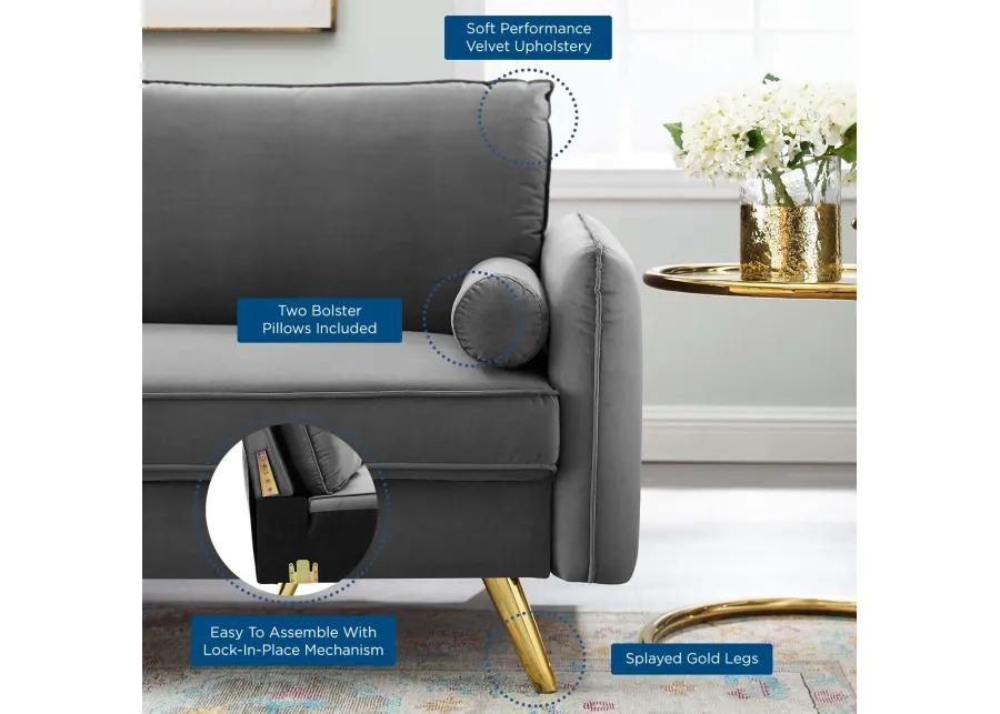 Revive Performance Velvet Sofa