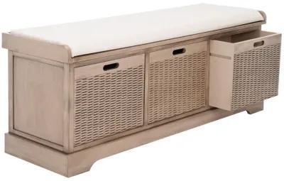 Landers 3 Drawer Storage Bench