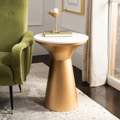 MILA PEDESTAL END TABLE