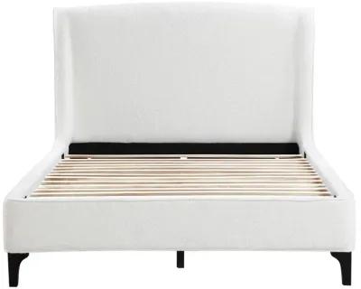 Abbeyside Upholstered Curved Headboard Platform Bed