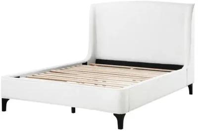 Abbeyside Upholstered Curved Headboard Platform Bed