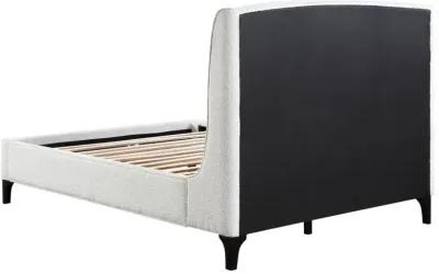 Abbeyside Upholstered Curved Headboard Platform Bed