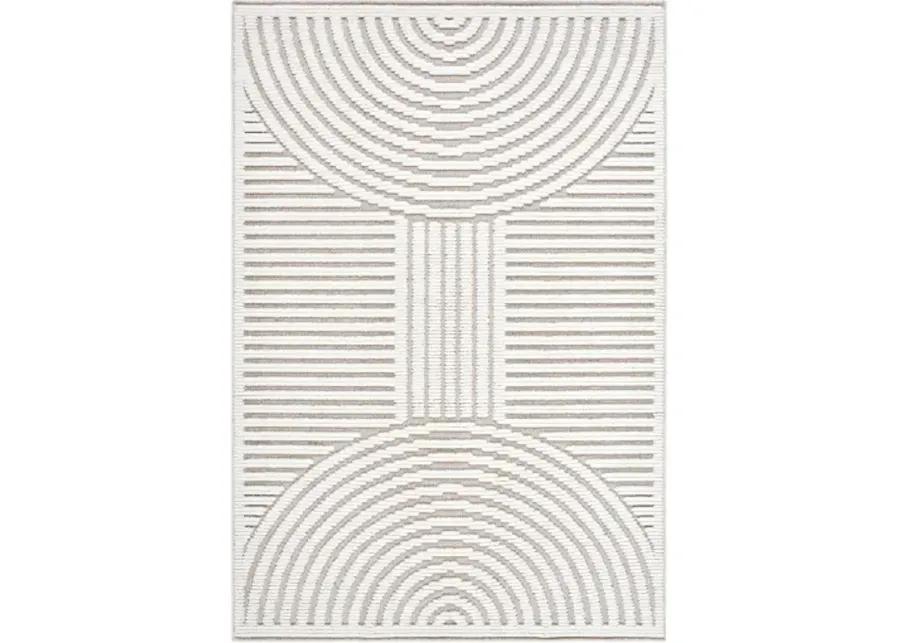 Lyna LYA-2353 3'3" x 5' Machine Woven Rug