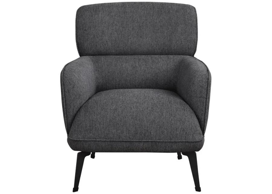 Andrea Heavy Duty High Back Accent Chair Grey