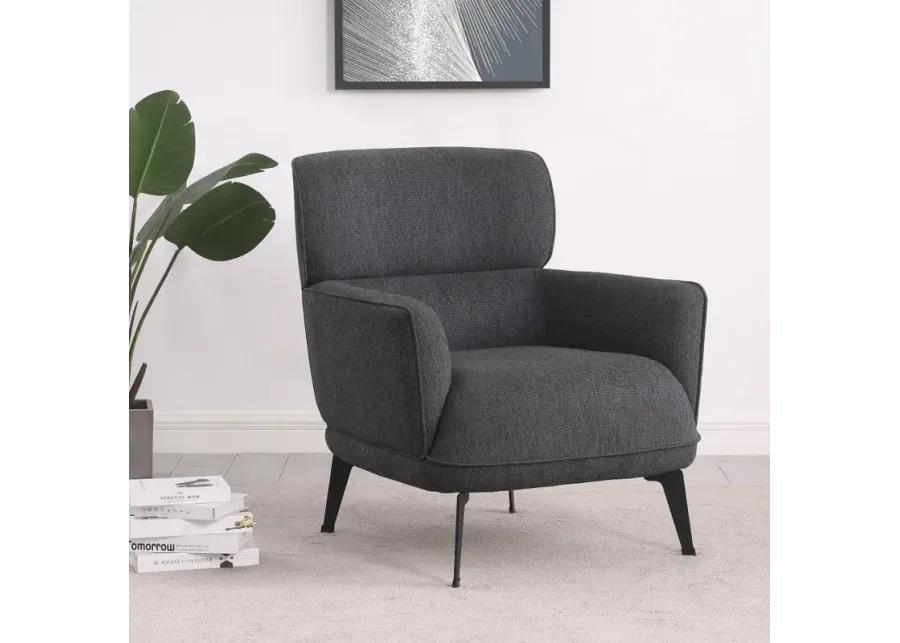 Andrea Heavy Duty High Back Accent Chair Grey