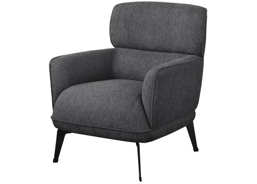 Andrea Heavy Duty High Back Accent Chair Grey