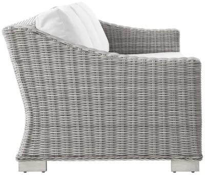 Conway Outdoor Patio Wicker Rattan Sofa