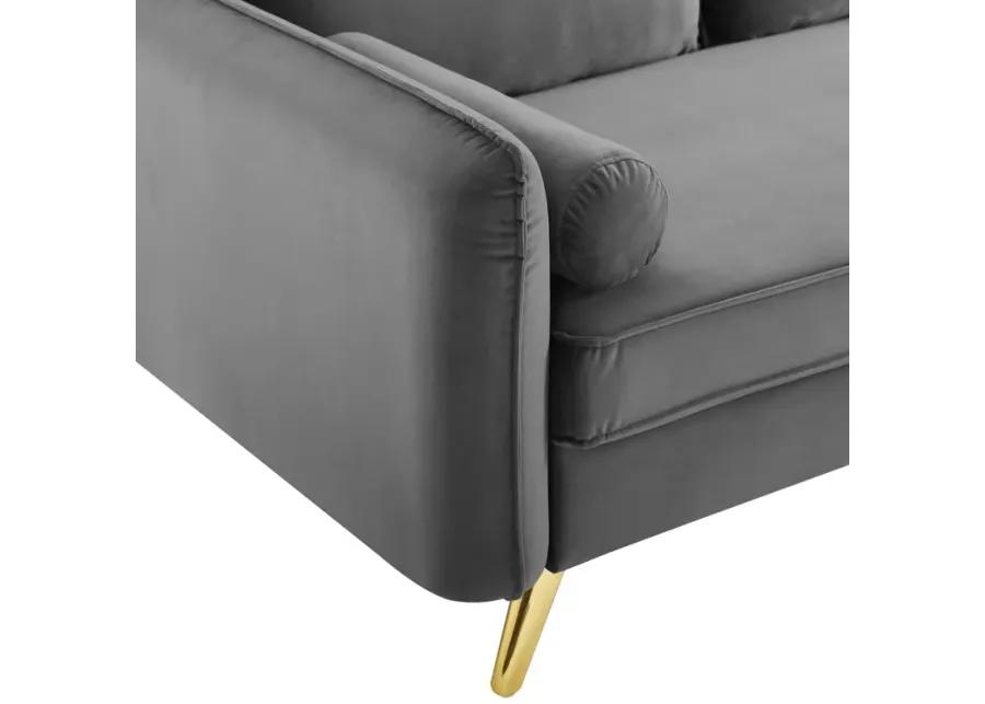 Revive Performance Velvet Loveseat