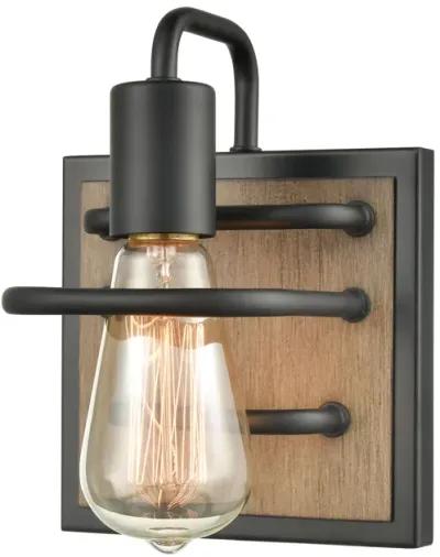 Copley 8" High 1-Light Sconce - Matte Black