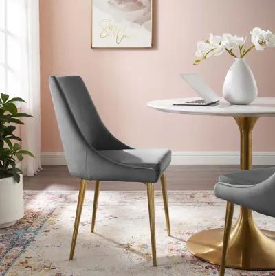 Viscount Modern Accent Performance Velvet Dining Chair