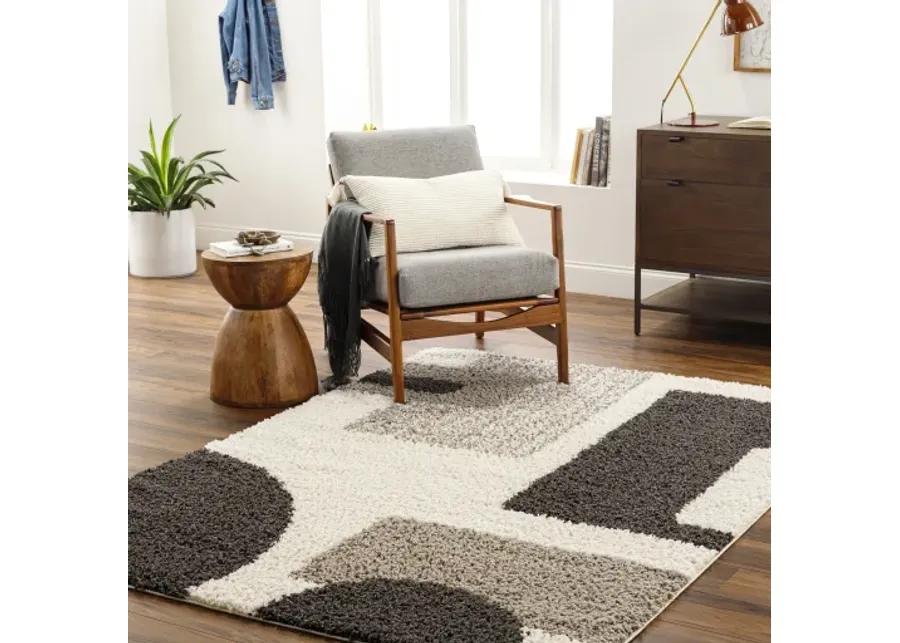 Birmingham BMM-2316 5'3" x 7' Machine Woven Rug