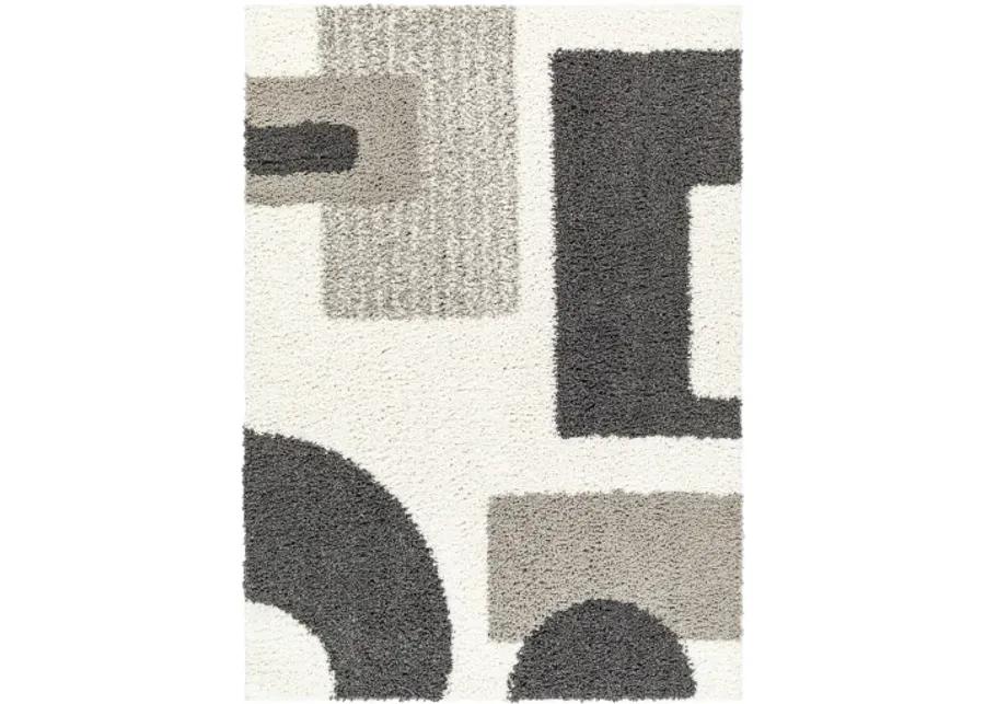 Birmingham BMM-2316 5'3" x 7' Machine Woven Rug