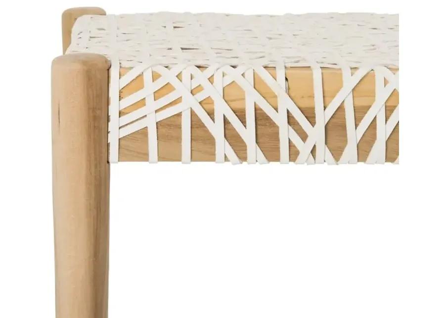 Bandelier Weave Bench