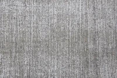 Grand Haven Light Gray Solid Wool/Tencel 9'x12' Rectangle Rug