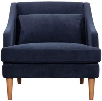 Missy Club Chair - Navy Chenille