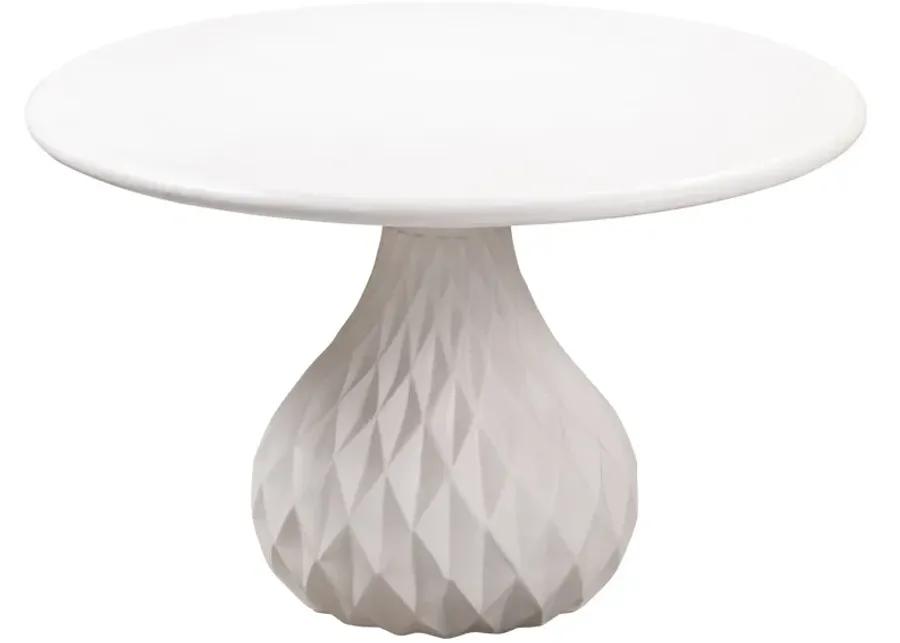 Tulum Ivory Concrete Dining Table