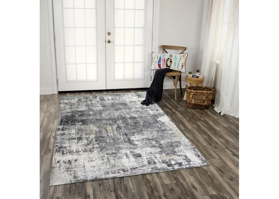 Odyssey M. Gray  Polypropylene 8' x 10' Rectangle Rug