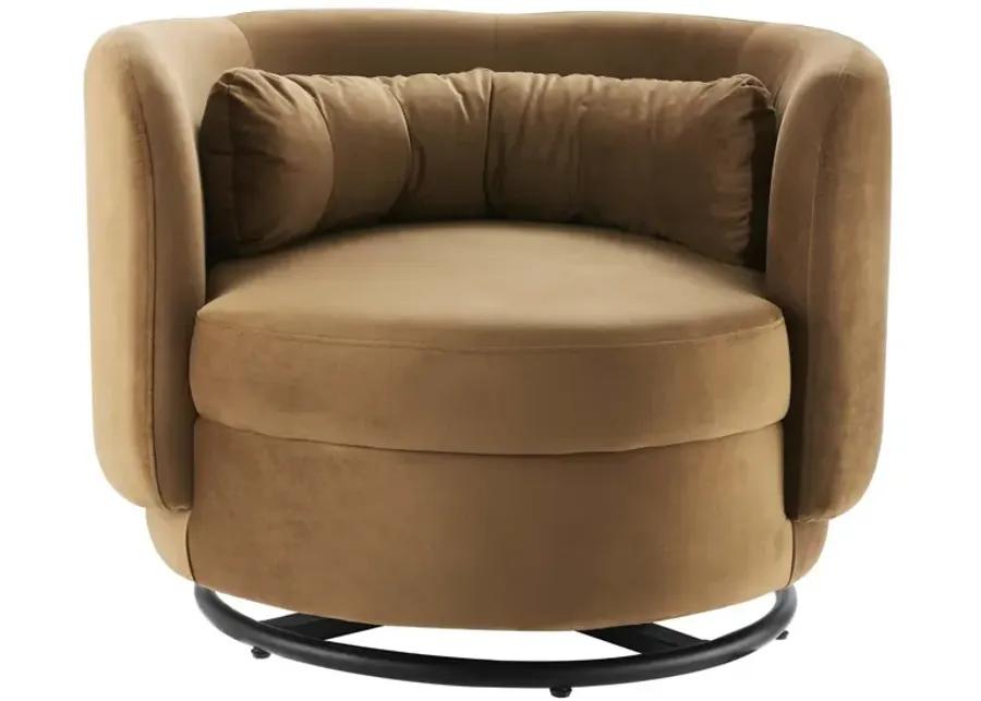 Relish Performance Velvet Performance Velvet Swivel Chair