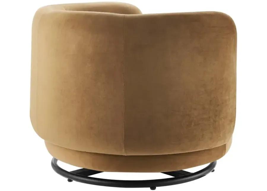 Relish Performance Velvet Performance Velvet Swivel Chair