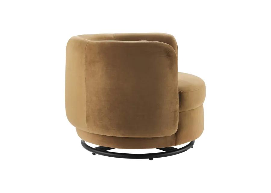 Relish Performance Velvet Performance Velvet Swivel Chair