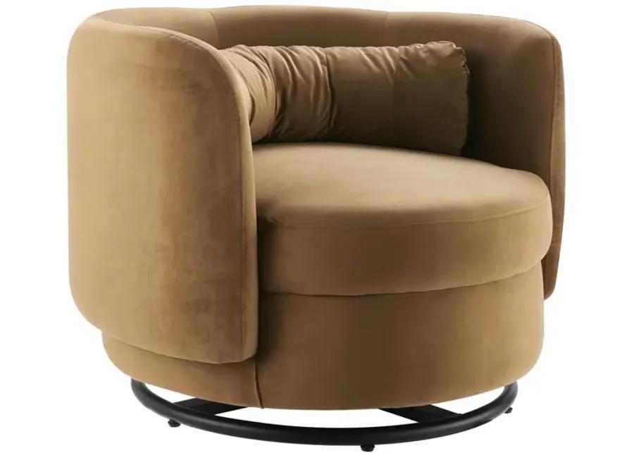 Relish Performance Velvet Performance Velvet Swivel Chair