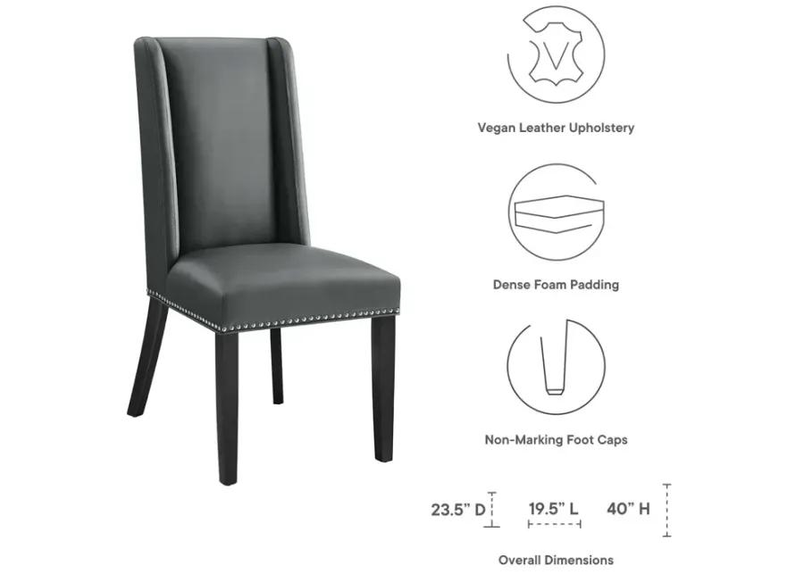 Baron Vegan Leather Dining Chair