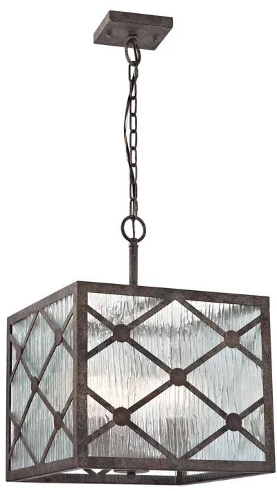 Radley 14" Wide 3-Light Pendant - Malted Rust