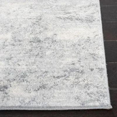 Brentwood 822 Ivory / Grey 2' X 20' Runner Powerloomed Rug