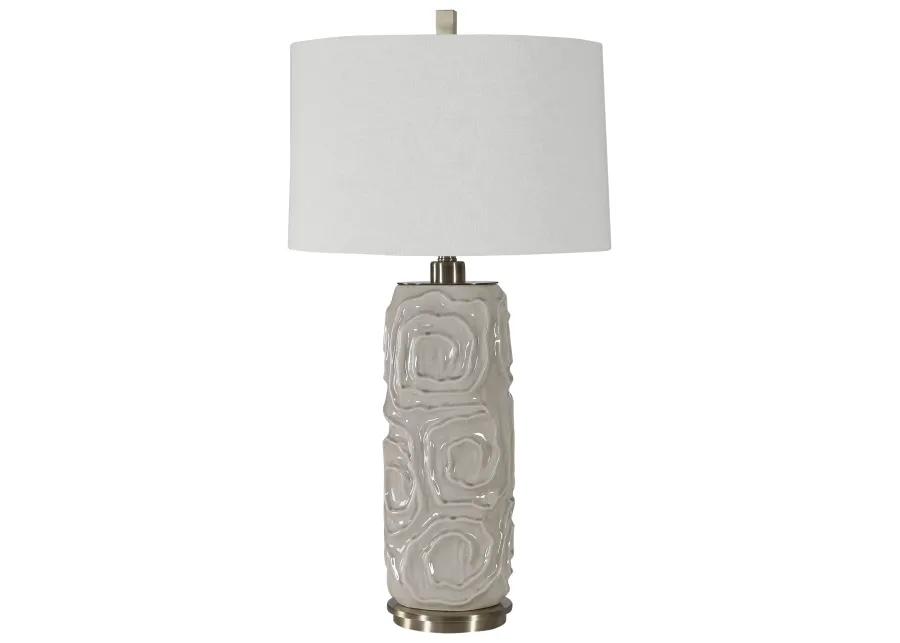 Zade Warm Gray Table Lamp