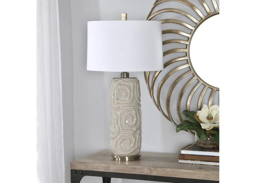 Zade Warm Gray Table Lamp